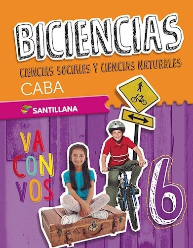 Biciencias 6 Santillana Va Con Vos Caba (novedad 2020) - Va