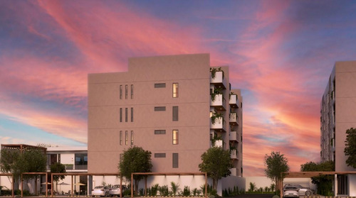 Venta Departamento De 2 Habitaciones En Privada En Temozón Norte