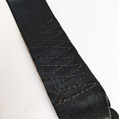 Tow Strap Preto Alongado Com Parafuso E Porca Aprox 29cm