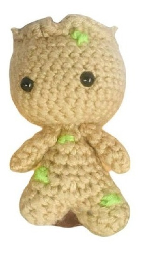 Baby Groot / Amigurumi Tejido Crochet En Lana 100% Acrílica 