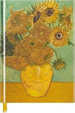 Van Gogh: Sunflowers (blank Sketch Book) - Flame (importado)