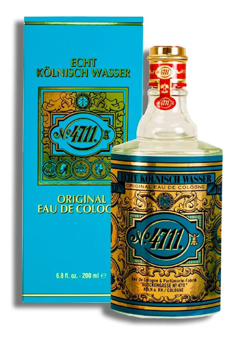 Perfume 4711 De Muelhens Eau De Cologne, 200 Ml, Para Hombre