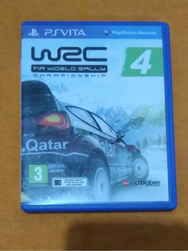 Juego Ps Vita Wsc 4 Fia World Rally Championship