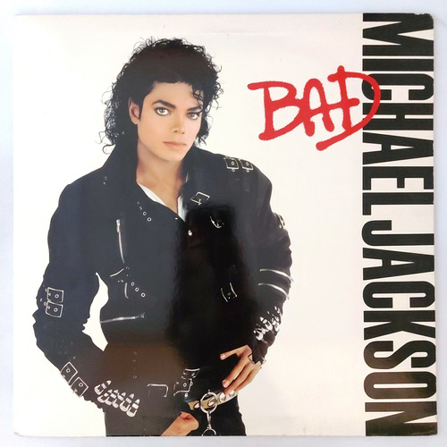 Michael Jackson - Bad  Poster  Importado Usa  Lp