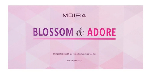 Paleta De Rostro Moira Cosmetics Blossom & Adore Palette