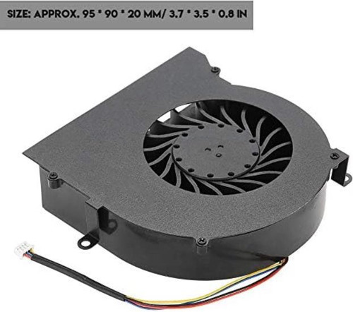 Conector De 4 Pines Dc 12v 0.65a Ventilador De Refrigeración