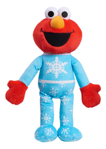 Solo Juega Sesame Street Holiday Lave Plush Elmo, Juguetes P