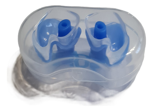 Tapones Oido Natacion Hydro Silicona Ear Plugs In Azul