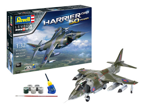 Gift Set Harrier Gr.1 50 Years - 1/32 - Revell 05690