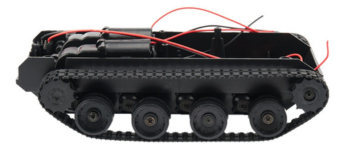 Kit De Chasis De Coche Cisterna Rc Tank Smart Robot Rubber T