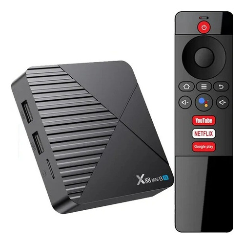 Streaming 8k Google Smart Tv 13 4gb/32gb X88mini Control Voz
