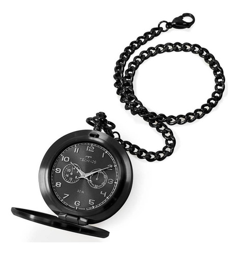 Relógio De Bolso Technos Masculino Heritage Vd77ab/4p