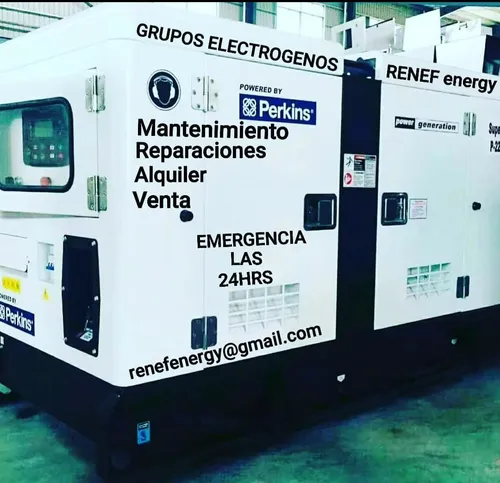 Generadores Grupos Electrógenos Renef Energy Mantenimiento
