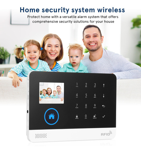 Kit Sistema De Seguridad Alarma Hogar Y Sensor Wifi Y Gsm