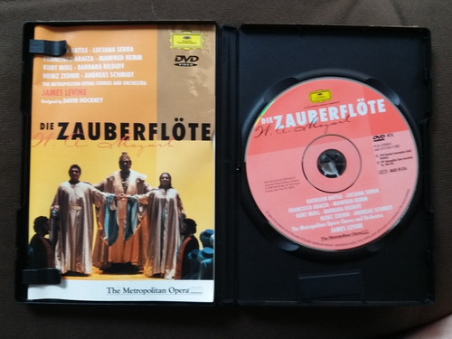 Imagem 2 de 3 de Dvd Mozart: Die Zauberlöte / A Flauta Mágica - James Levine