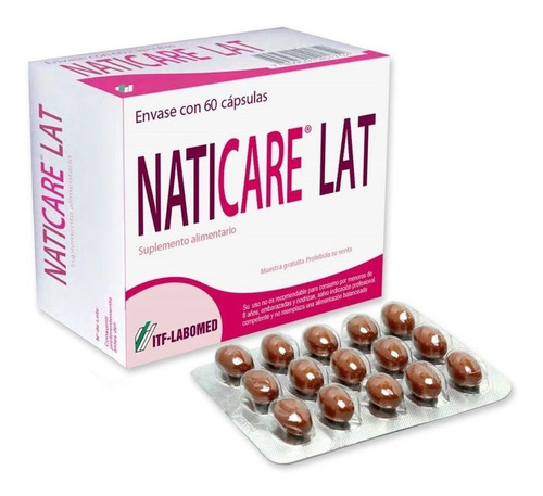 Naticare Suplemento Alimentario 60 Cápsulas