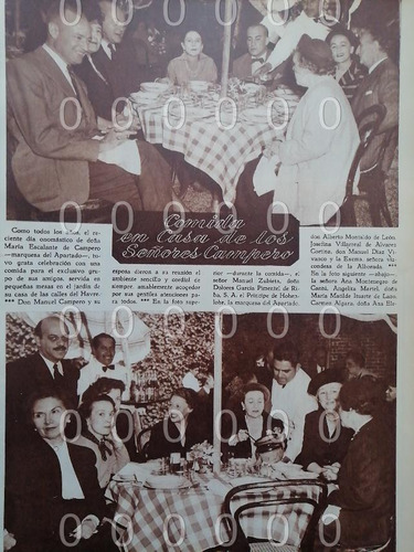 Afiche Antiguo. 1951. En La Casa Campero Escalante