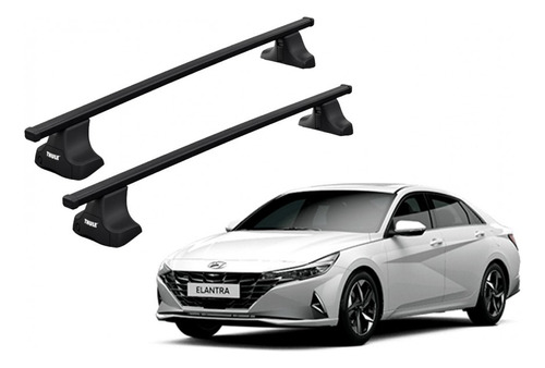 Barras Thule Hyundai Elantra 16-21 Tn / Squarebar