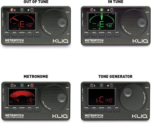 Kliq Metropitch - Afinador Metrónomo Para Todos Los Instr...