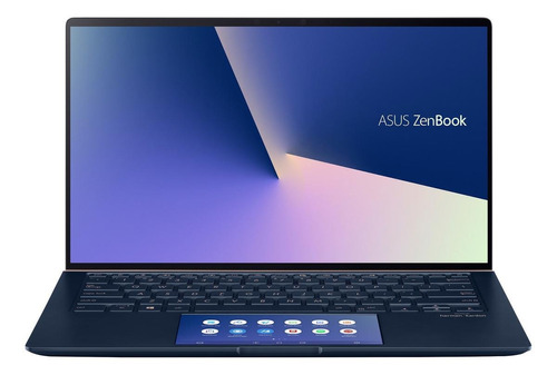 Notebook Asus ZenBook UX434FLC abyss blue 14", Intel Core i7 10510U  16GB de RAM 512GB SSD, NVIDIA GeForce MX250 60 Hz 1920x1080px Windows 10 Home