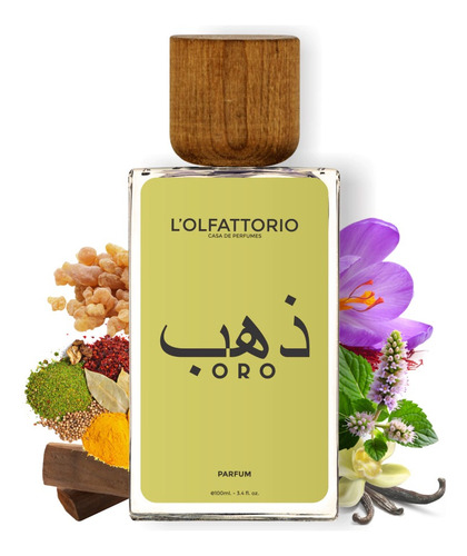 Perfume Oud-saffro Extracto Lolfattorio