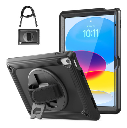 Funda Para iPad De 10 Generacin 2022 De 10.9 Pulgadas Con Pr