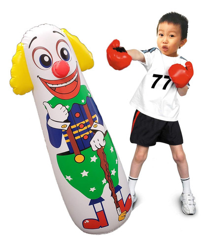 Jet Creations Fun-bb03 - Figura Inflable De Saco De Boxeo De