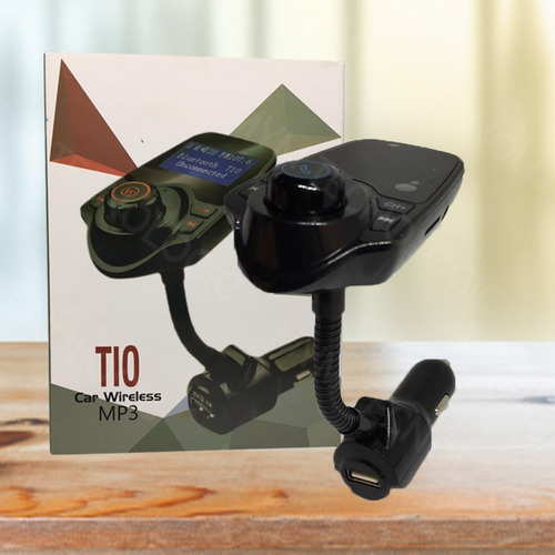 Adaptador Transmisor Carro Celular Bluetooth Mp3 Manos Libre