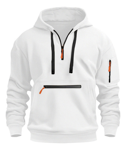 Sudadera Deportiva Casual Con Capucha Para Hombre, A La Moda