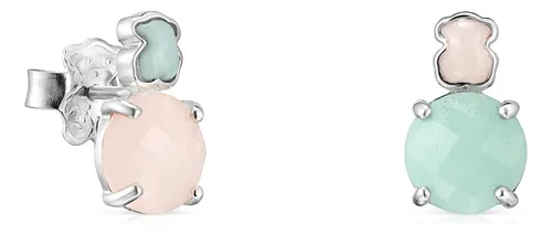 Pendientes tous cuarzo rosa hotsell