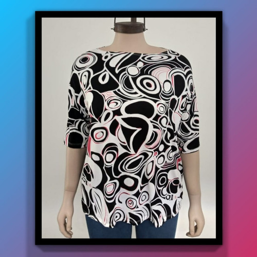 Remera Talla Grande Uniclas Art3451