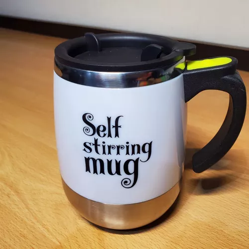 Taza Agitadora Self Stirring Mug Batidora De Cafe