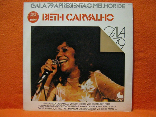 Beth Carvalho Gala 79 Apresenta - Lp Disco De Vinil