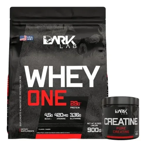 Kit Whey 900g e Creatina 150g Dark Lab