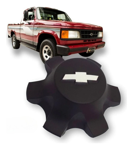 Kit 5 Calota Central A20 C20 D20 Silverado Bonanza Veraneio