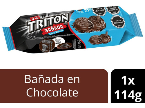 Triton Galleta Bañada 114 Gr