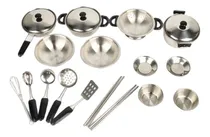 Comprar 20 Piezas Pequeño Chef Vajilla Utensilios De Cocina Ollas Y