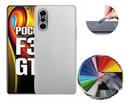 Película Compatível Xiaomi Poco F3 Gt Adesivo Skin Guard