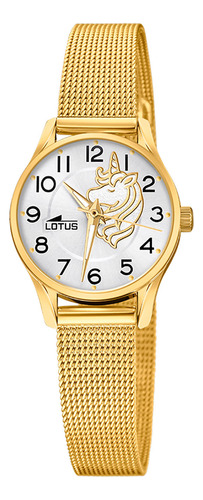 Reloj 18572/c Lotus Plateado Mujer Revival