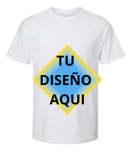 Playera Personalizada Tu Diseño Aquí Mayoreo 7 Piezas 