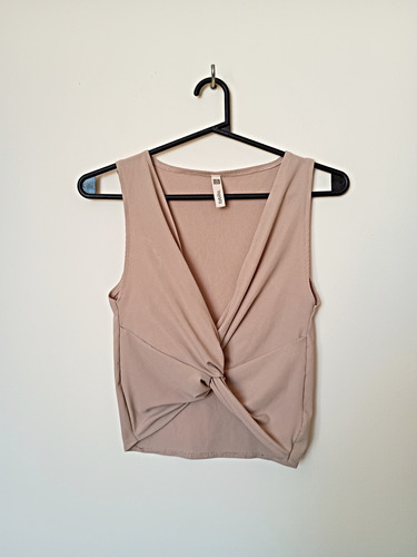 Musculosa Sybilla Beige Torzada, Talle S