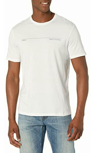 A|x Armani Exchange Camiseta De Manga Corta Para Hombre Con