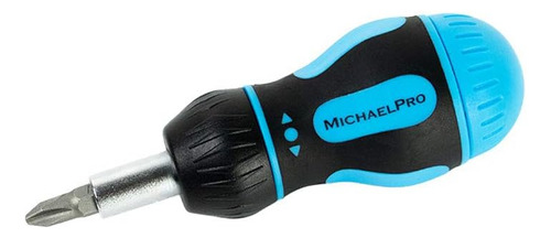 Set D/destornilladores Michaelpro 8 En 1 D/triquete - Azul