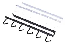 Comprar Organizador Colgante Porta Taza Y Utensilios Metal Cocina Color Blanco