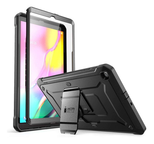 Funda Para Galaxy Tab A 10.1 (2019) Resistente Negro Sopo...