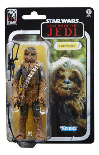 Figura De Chewbacca Star Wars Black Series 40 Aniversario