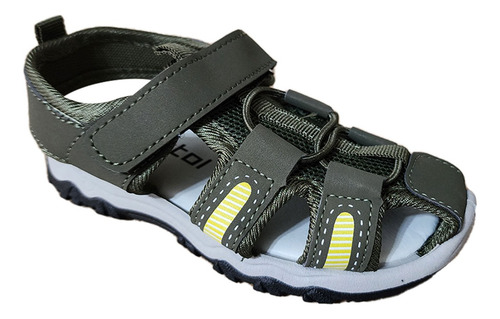 Sandalia Niño Con Velcro Comodas Modelo Gladiadoras 7407