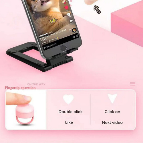 Imagen 4 de 9 de Anillo Controlador De Vídeo Con Botón Para Tiktok