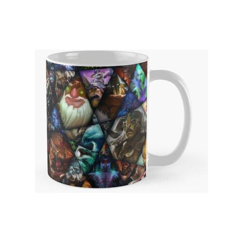 Taza Héroes Dota Calidad Premium