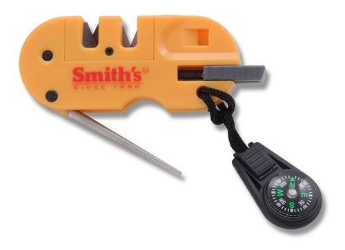 Afilador Smiths Pocket Pal X2 Sharpener And  Survival Tool